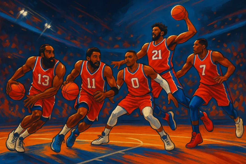 James Harden's Dream Team: The Ultimate Starting Five in NBA History