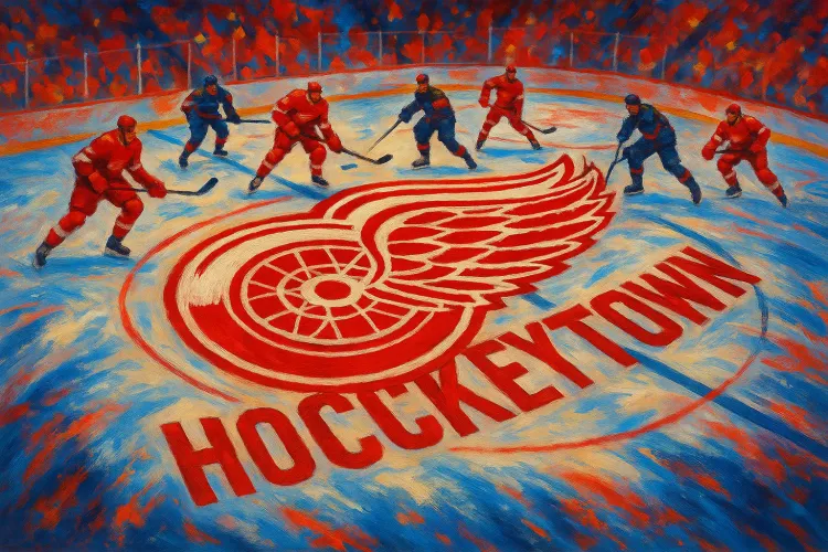 Detroit Red Wings Unveil Centennial Logo at Center Ice, Embracing Their 'Hockeytown' Heritage