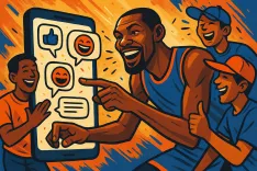 Kevin Durant Embraces Social Media Sparring for Fun and Entertainment