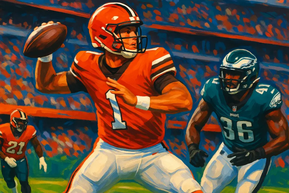 Browns to Start Dillon Gabriel at QB Against Eagles in Preseason Clash