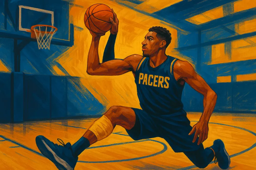 Tyrese Haliburton's Road to Recovery: Pacers Star Shows Determination Despite Achilles Injury