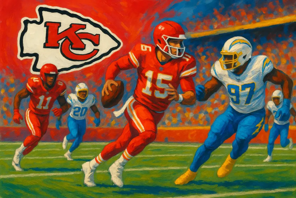 Chiefs Secure Dramatic Field Goal Just Before Halftime Against Chargers