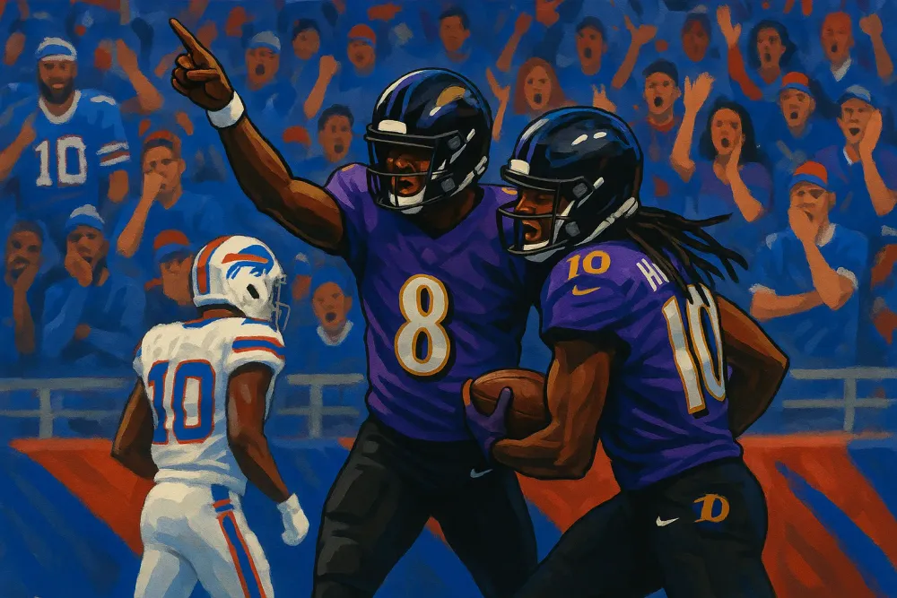 Tensions Flare as Ravens Clash with Bills in Season Opener
