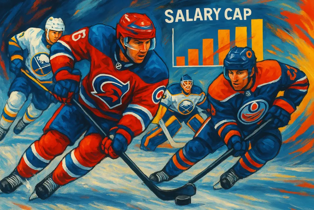 NHL Teams Scramble at Salary Cap Ceiling as New Season Approaches