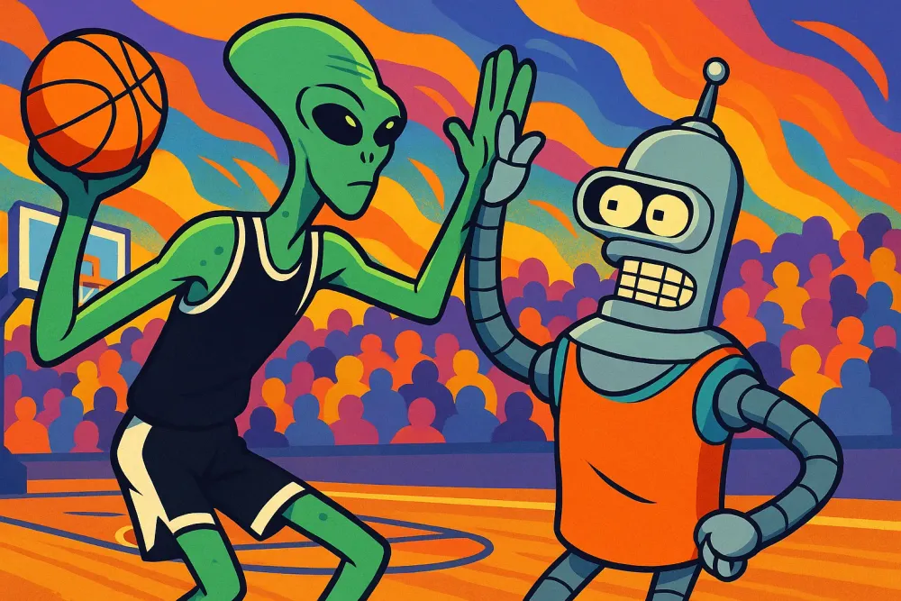 Victor Wembanyama Makes Acting Debut in Futurama as Basketball Alien