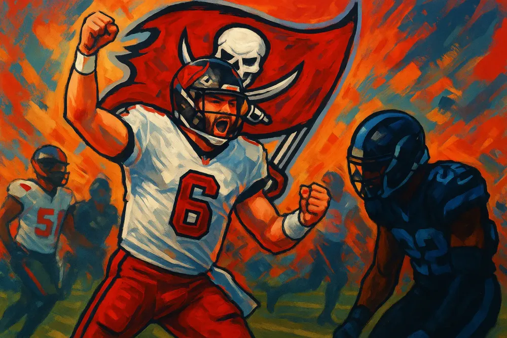 Baker Mayfield Shines in Thrilling Buccaneers Victory, Takes a Jab at C.J. Gardner-Johnson