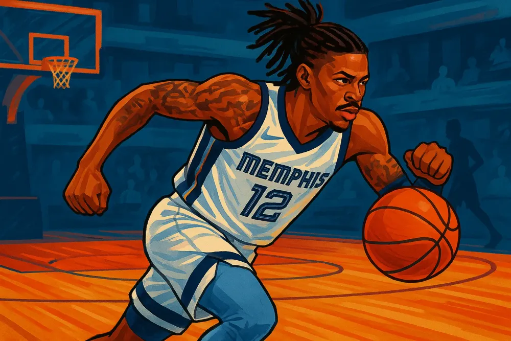 Ja Morant's Ankle Injury Casts Shadows on Grizzlies' Season Start