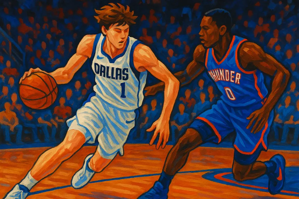 Cooper Flagg Shines in NBA Preseason Debut with Mavericks Against Thunder