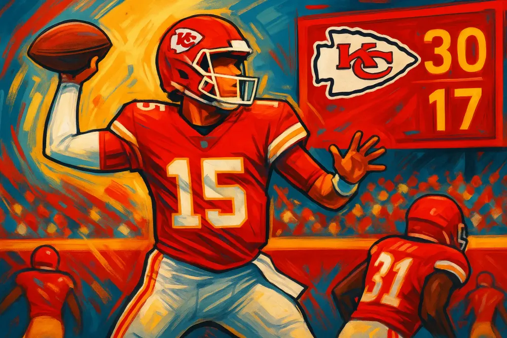 Mahomes Makes History: Quickest to 300 Touchdowns in Chiefs' Victory Over Lions