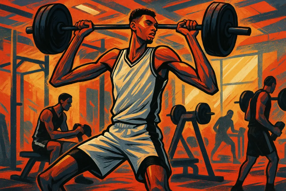 Victor Wembanyama Bulks Up Ahead of His Third NBA Season