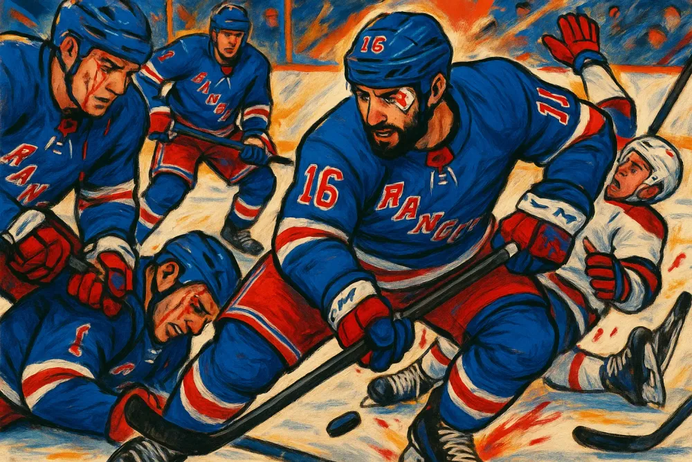 Injuries Hit the NHL: Rangers' Trocheck Joins Long-Term Injury List