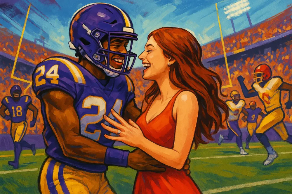 Texans Star Derek Stingley Jr. Proposes to Girlfriend Annabella Campagna During Bye Week