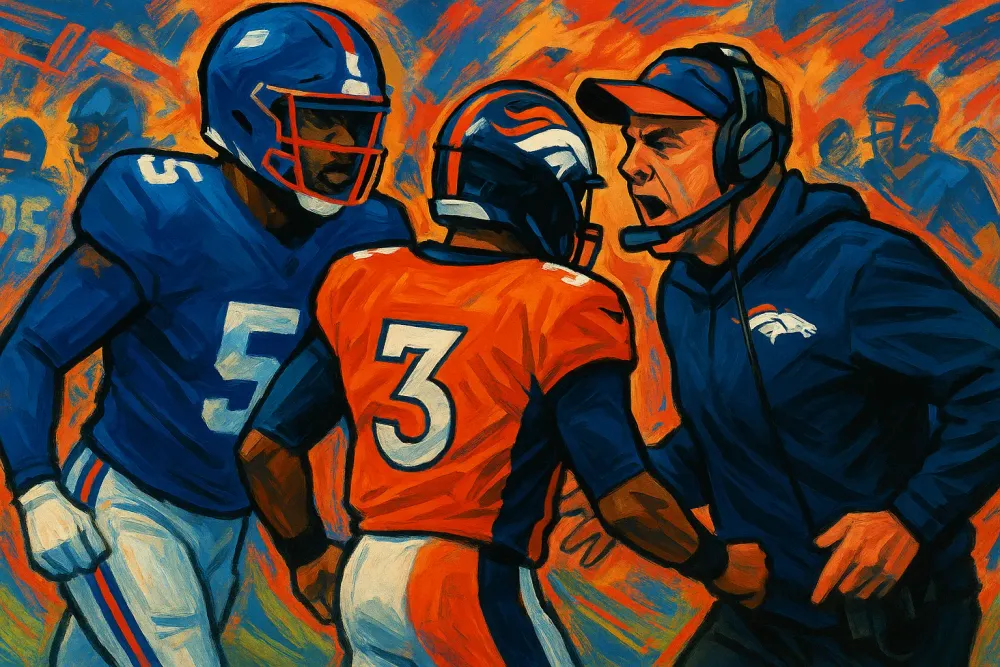 Tensions Rise Between Russell Wilson and Sean Payton After Giants-Broncos Showdown