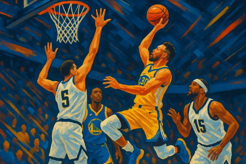 Curry Shines as Warriors Edge Nuggets in Overtime Thriller