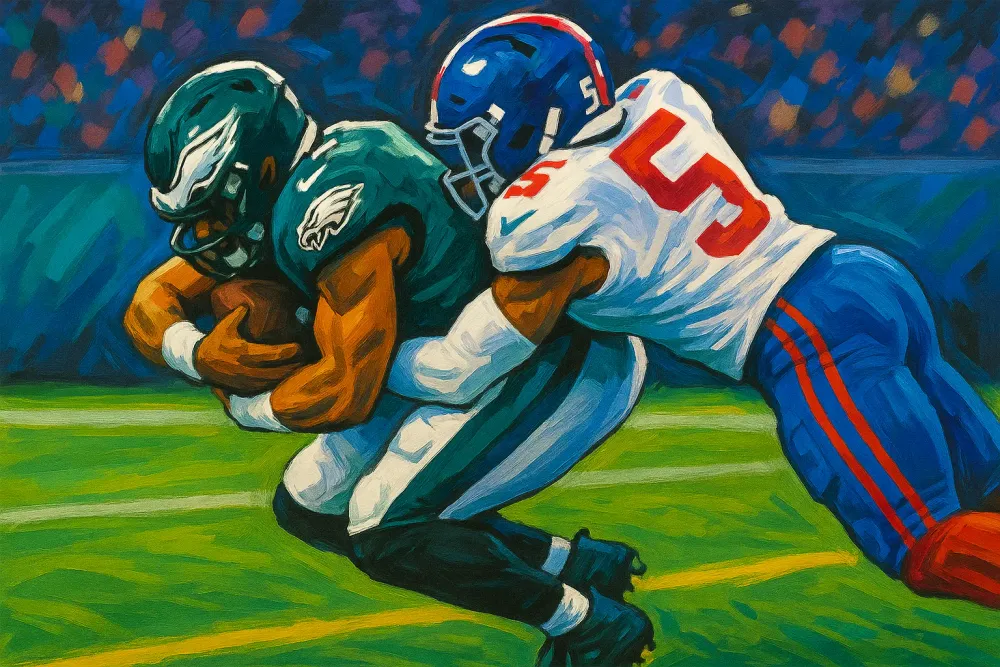 Controversy Unfolds as Eagles Execute Tush-Push in Close Game Against Giants
