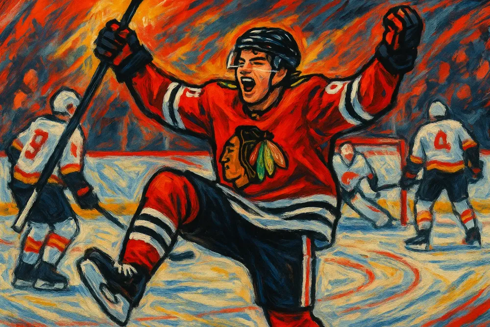 Connor Bedard Shines with First Career Hat Trick for Blackhawks