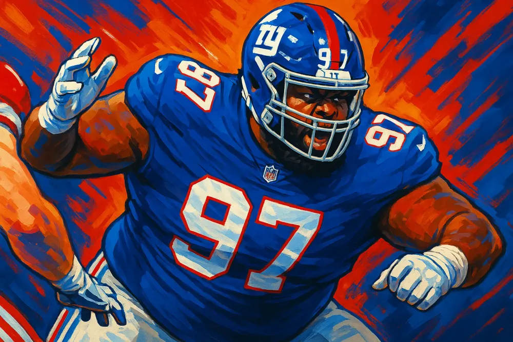 Dexter Lawrence Claps Back at Carl Banks' Criticism Amid Giants' Struggles