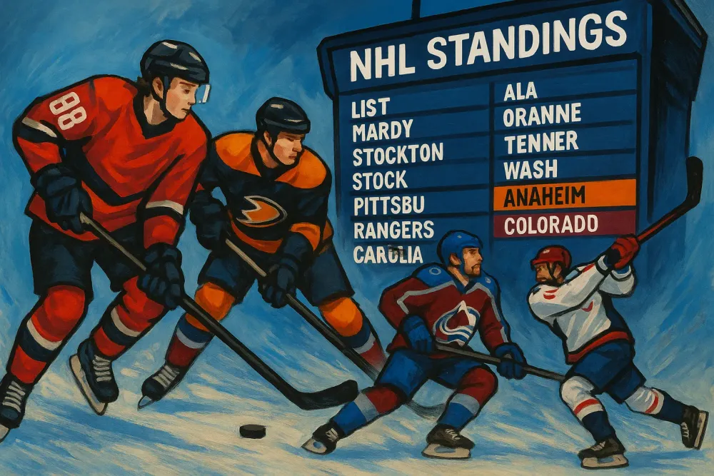 NHL Season Update: Surprising Standings and Standout Performers One Month In