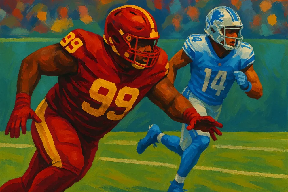 Daron Payne Faces One-Game Suspension Following Scuffle with Amon-Ra St. Brown