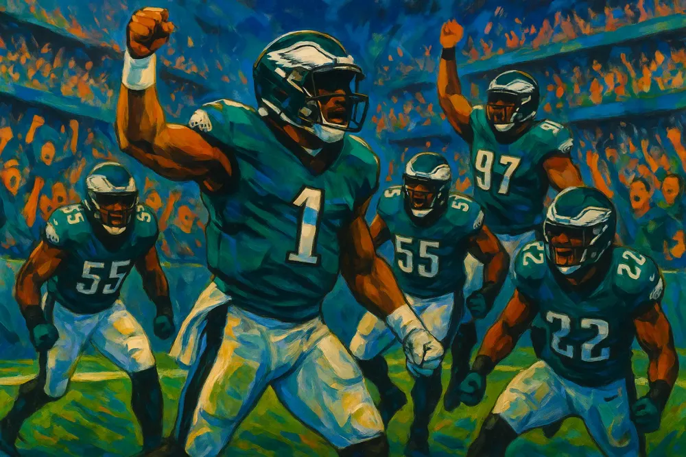 Eagles Soar to Victory Over Lions with Defense Dominance