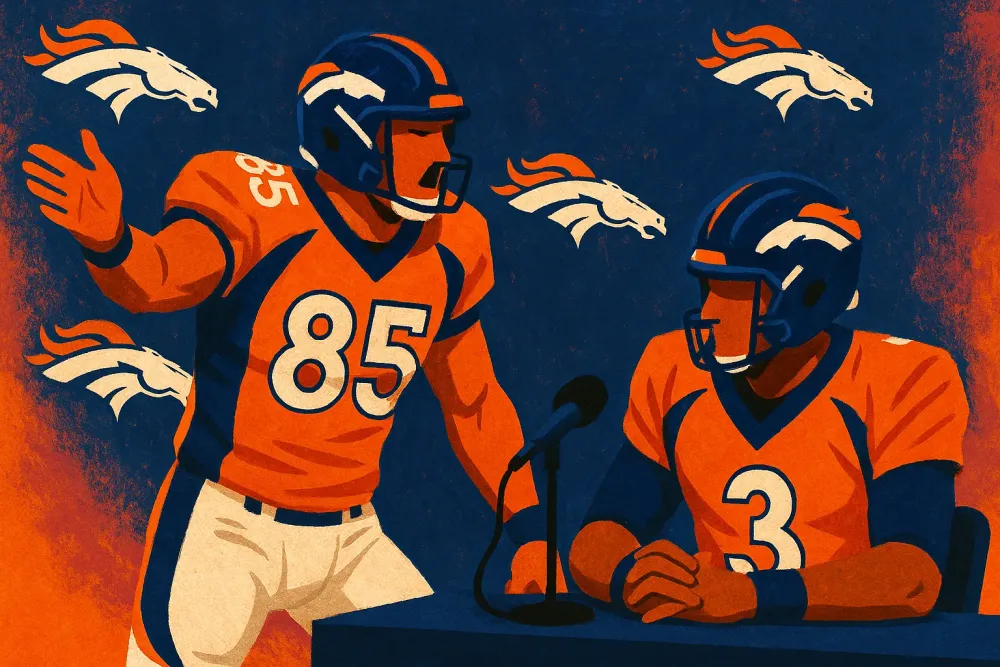 Broncos TE Adam Trautman Defends Bo Nix Against Online Critics