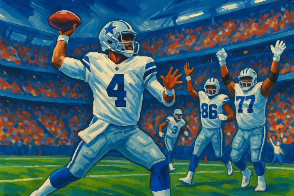 Cowboys Surge Past Raiders: Dak Prescott's Stellar Performance Boosts Playoff Hopes