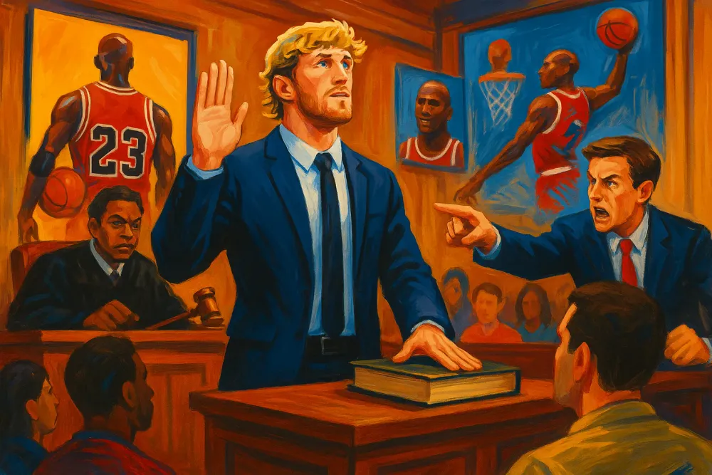 Logan Paul Drops Lawsuit Against Heritage Auctions Over Michael Jordan Memorabilia Dispute