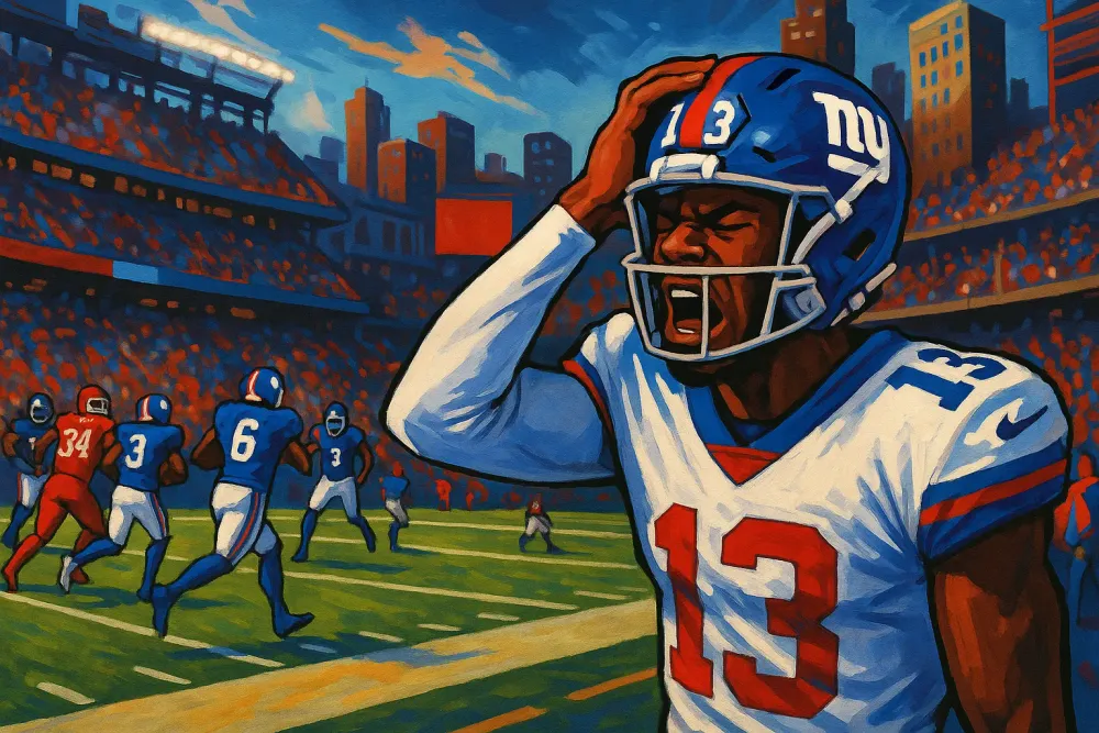 Malik Nabers Questions Giants' Late-Game Decisions After Overtime Loss to Lions