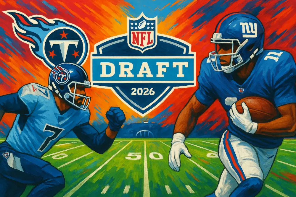 Titans and Giants Eye Top NFL Draft Picks Amid Disappointing Seasons