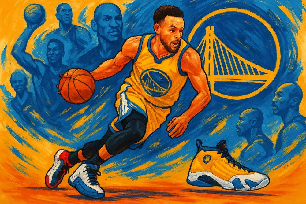 Stephen Curry Embraces Sneaker Freedom While Honoring NBA Legends