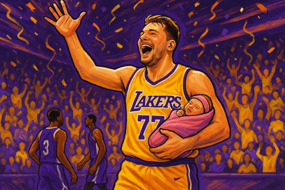 Luka Dončić Welcomes New Daughter; Lakers Coach Hints at Return