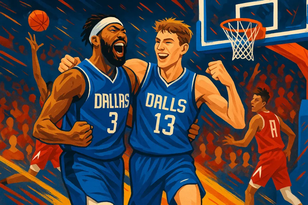 Mavericks Defeat Rockets 122-109 with Stellar Performances from Davis and Flagg