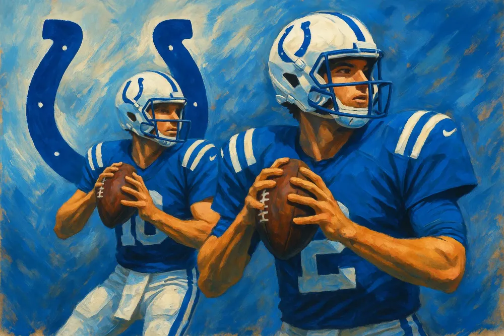 Colts' Daniel Jones Faces Uncertain Future After Achilles Injury, Riley Leonard Steps Up