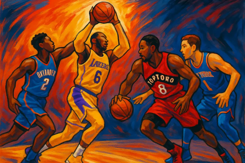 NBA Cup Quarterfinals: Thunder and Lakers Eye Semifinal Glory