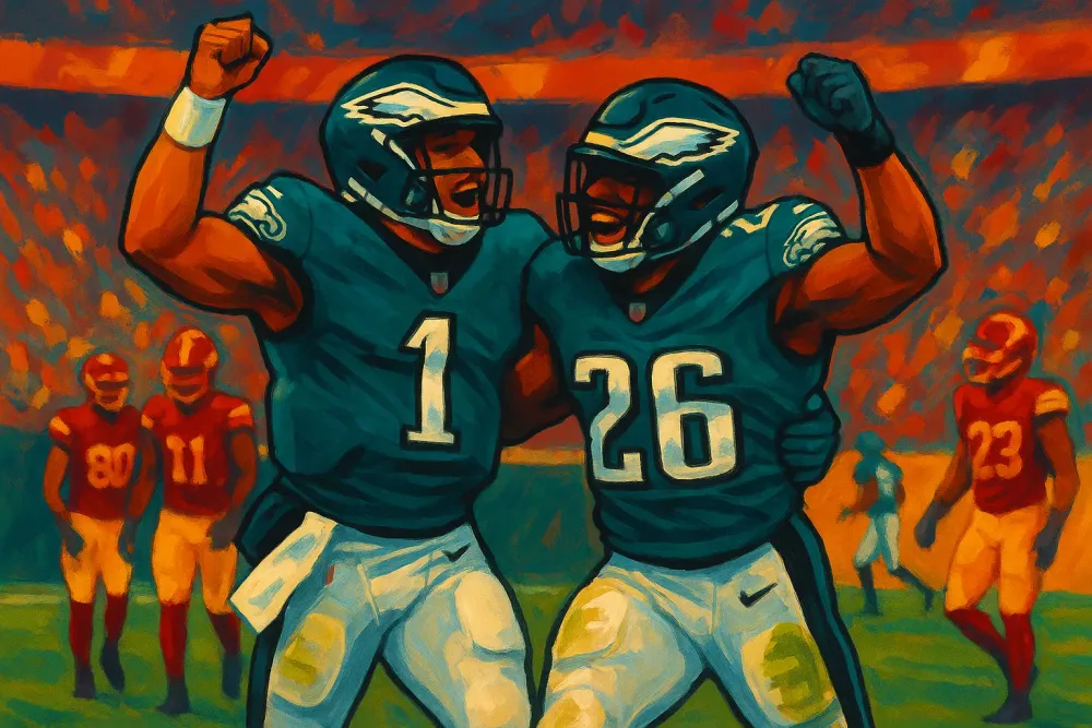 Eagles Clinch NFC East Title with 29-18 Victory Over Commanders