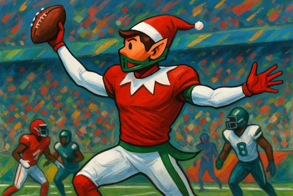 Vikings' Isaiah Rodgers Spreads Holiday Cheer with Spectacular Elf on the Shelf Cleats