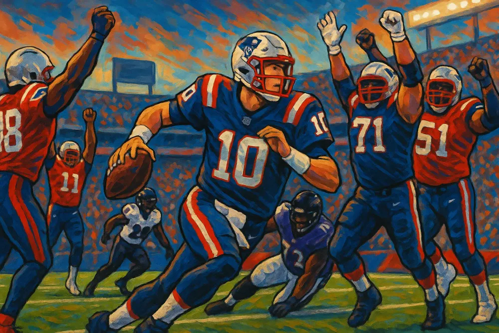 New England Patriots Clinch Playoff Spot with Thrilling Comeback Against Ravens
