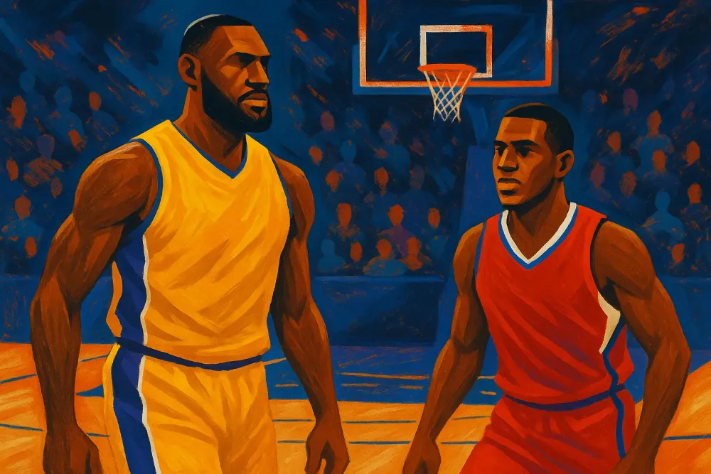 LeBron James Steers Clear of Clippers Drama Involving Chris Paul