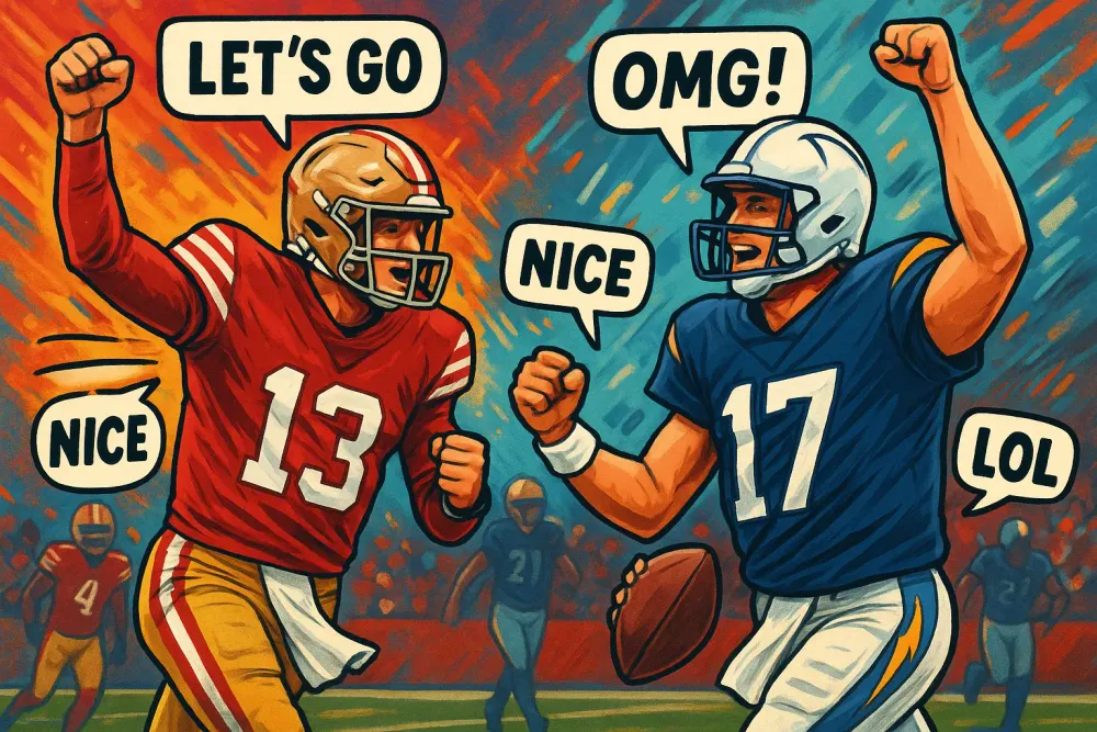 49ers Celebrate Dominant Victory Over Colts with Social Media Sizzle
