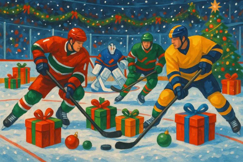 Holiday Cheer: NHL Teams Get Festive Gifts for a Successful Second Half