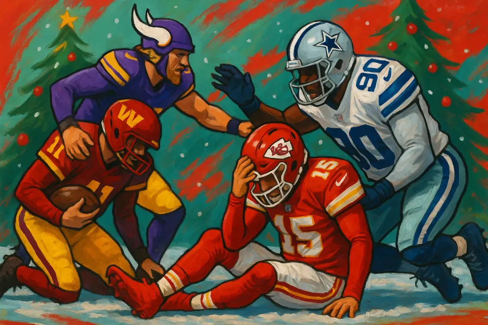 Injuries Plague NFL's Christmas Day Matchups as Key Quarterbacks Sit Out