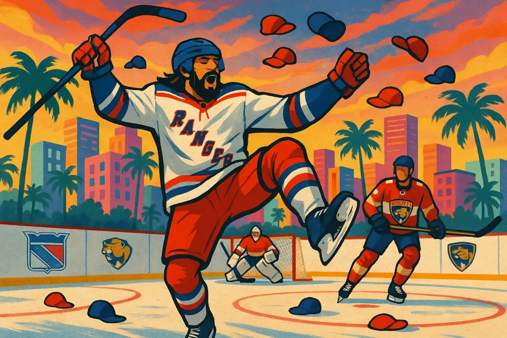 Mika Zibanejad Makes History with First Winter Classic Hat Trick in Rangers' 5-1 Victory