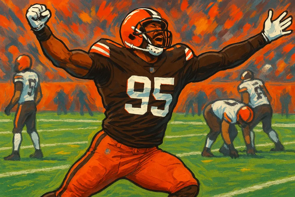 Myles Garrett Sets New Sack Record in Dominant 2025 Season with Browns