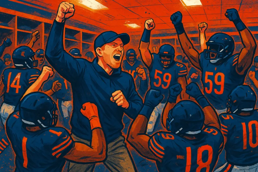 Bears' Coach Ben Johnson Sparks Rivalry Fervor After Playoff Win