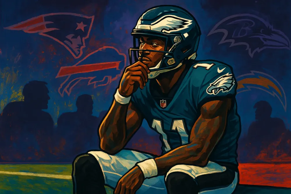 Eagles' Playoff Exit Sparks Trade Speculation for A.J. Brown