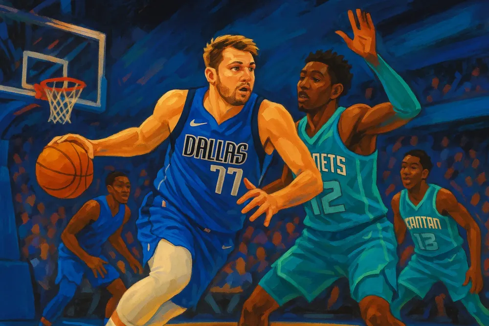 Luka Dončić Shines Again as Hornets Fall to Mavericks