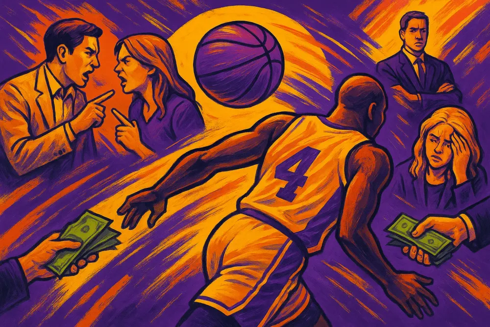 Sibling Rivalry Intensifies After Lakers' $10 Billion Sale