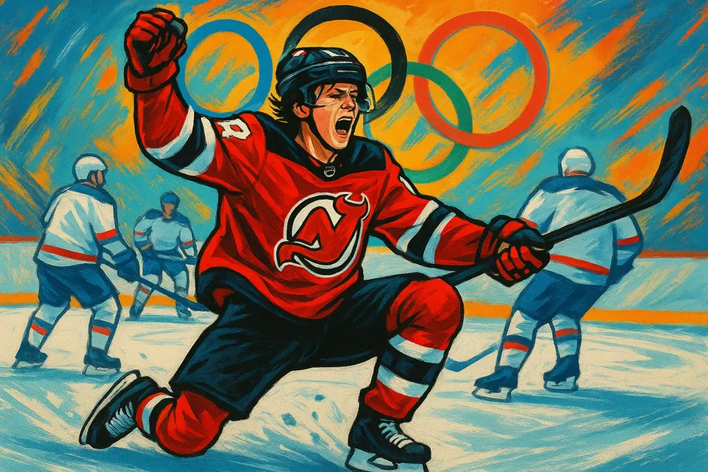 Jack Hughes Shines: Olympic Dreams and Family Bonds in Hockey