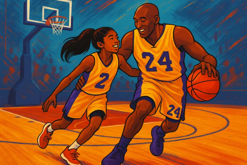Lakers Honor Kobe and Gigi Bryant on Six-Year Anniversary of