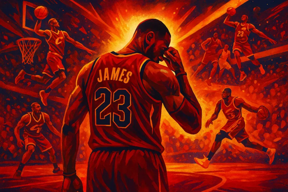 LeBron James Emotional Over Cavs Tribute Amid Ongoing Free